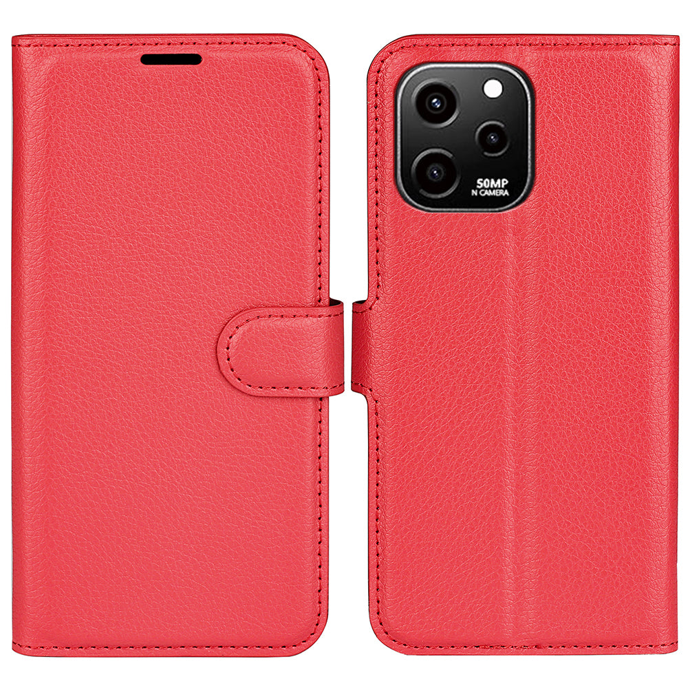 For Huawei nova Y61 4G Full Protection Flip Phone Case Litchi Texture PU Leather Stand Wallet Phone Cover For Huawei nova Y61 4G Full Protection Flip Phone Case Litchi Texture PU Leather Stand Wallet Phone Cover